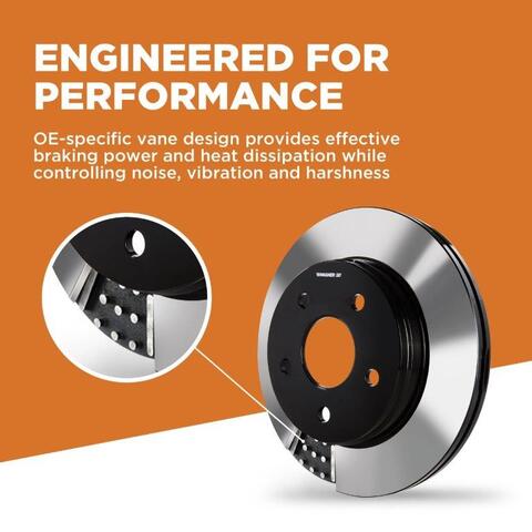 Disc Brake Rotor Wagner Brake DSX126431E
