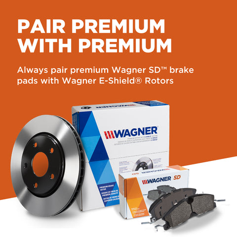 Disc Brake Pad Set Wagner Brake SX529