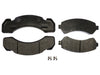 Disc Brake Pad Raybestos Brakes SP184TRH