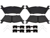 Disc Brake Pad Set Raybestos Brakes SP2383TRH