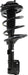 Suspension Strut and Coil Spring Assembly KYB SR4616