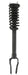Suspension Strut and Coil Spring Assembly KYB SR4691