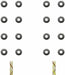 Engine Valve Stem Seal Set Felpro SS 72809