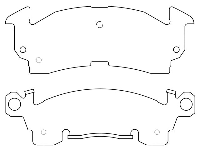 Disc Brake Pad Set Raybestos Brakes ST38R52T14