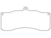 Disc Brake Pad Raybestos Brakes ST41R2600T28