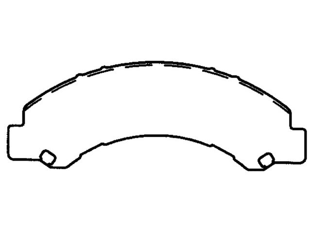 Disc Brake Pad Set Raybestos Brakes ST41R825T25