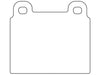 Disc Brake Pad Set Raybestos Brakes ST42R45T15