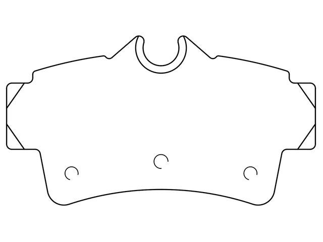 Disc Brake Pad Set Raybestos Brakes ST42R627T15