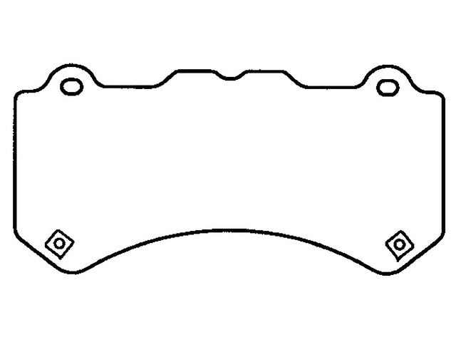 Disc Brake Pad Set Raybestos Brakes ST43R1382T18