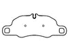 Disc Brake Pad Set Raybestos Brakes ST43R1389T18