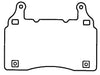 Disc Brake Pad Set Raybestos Brakes ST43R1474T15