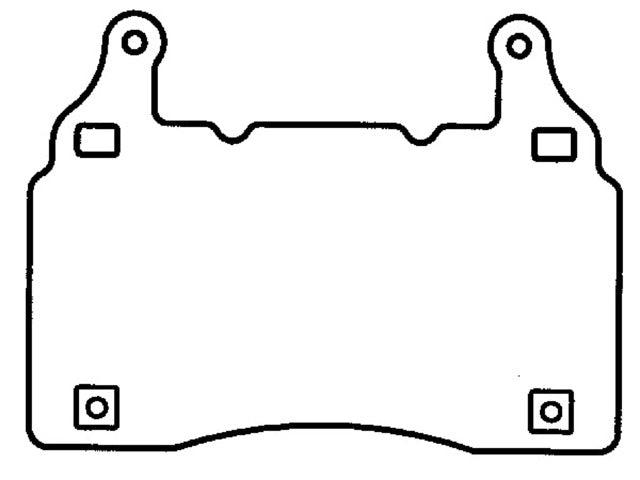 Disc Brake Pad Set Raybestos Brakes ST43R1474T15