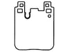 Disc Brake Pad Set Raybestos Brakes ST43R1656T16