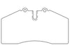 Disc Brake Pad Set Raybestos Brakes ST43R609T16