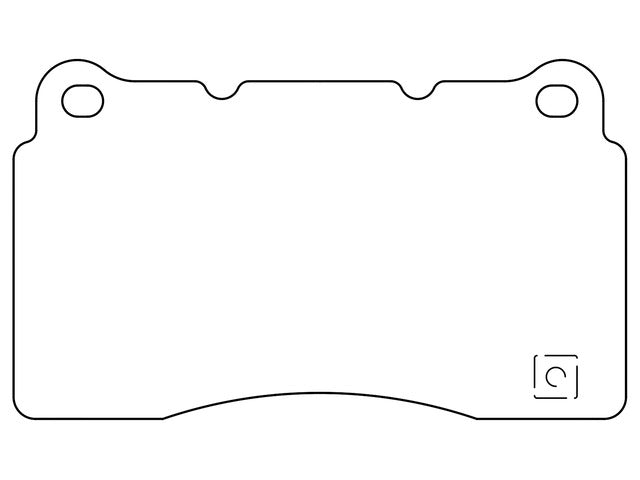 Disc Brake Pad Set Raybestos Brakes ST44R1001T15