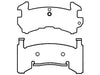 Disc Brake Pad Set Raybestos Brakes ST44R154T14