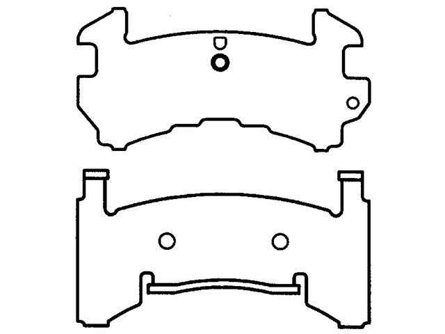 Disc Brake Pad Set Raybestos Brakes ST44R154T14