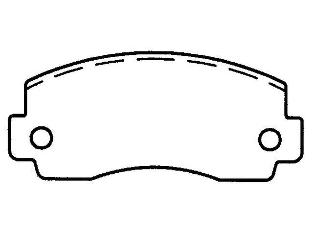 Disc Brake Pad Set Raybestos Brakes ST45R136T15