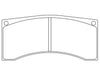 Disc Brake Pad Raybestos Brakes ST45R2000T20