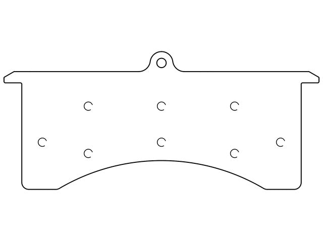 Disc Brake Pad Raybestos Brakes ST45R200T20