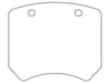Disc Brake Pad Raybestos Brakes ST45R400T15