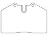 Disc Brake Pad Set Raybestos Brakes ST45R608T16