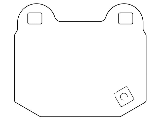 Disc Brake Pad Set Raybestos Brakes ST45R961T13