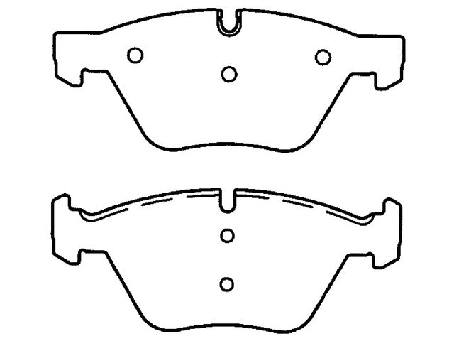 Disc Brake Pad Set Raybestos Brakes ST47R1061T19