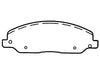 Disc Brake Pad Set Raybestos Brakes ST47R1081T17