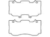 Disc Brake Pad Set Raybestos Brakes ST47R1784T17