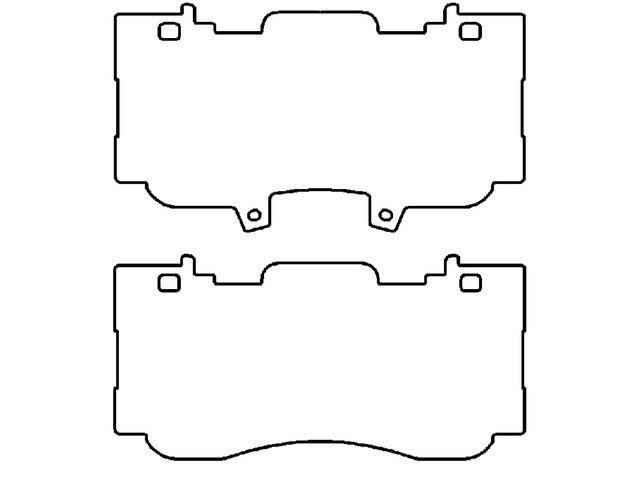 Disc Brake Pad Set Raybestos Brakes ST47R1784T17