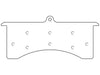 Disc Brake Pad Raybestos Brakes ST47R200T20