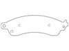 Disc Brake Pad Set Raybestos Brakes ST47R412T15