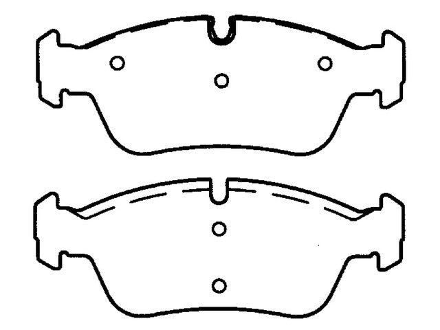 Disc Brake Pad Set Raybestos Brakes ST47R781T16