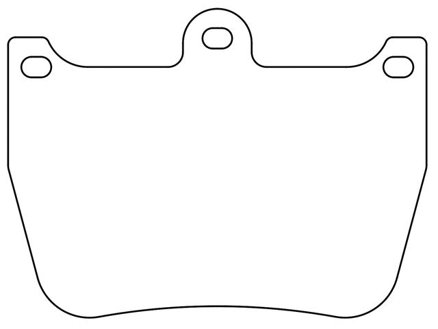 Disc Brake Pad Raybestos Brakes ST47R806T18
