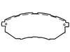 Disc Brake Pad Set Raybestos Brakes ST77R1078T17