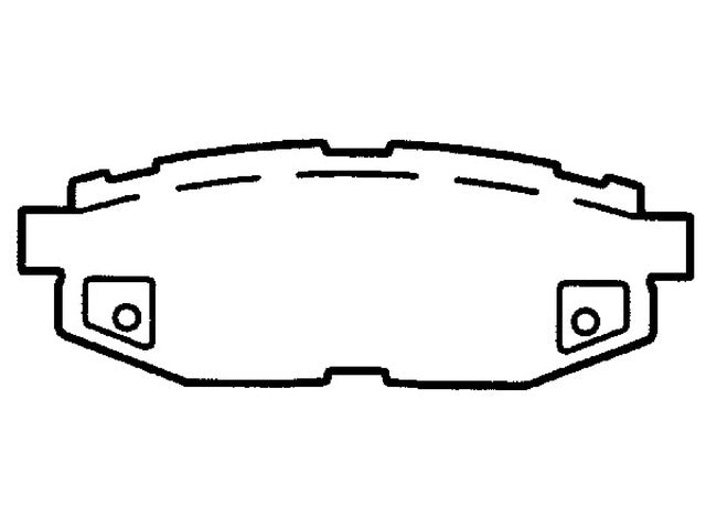 Disc Brake Pad Set Raybestos Brakes ST77R1124T16