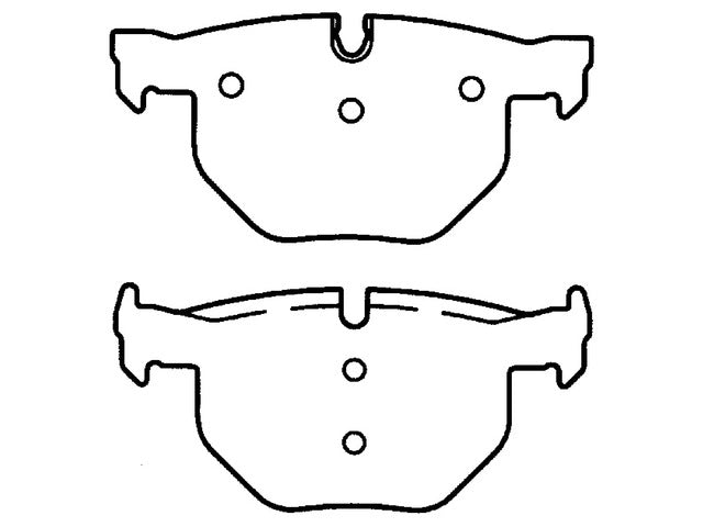 Disc Brake Pad Set Raybestos Brakes ST77R1170T16