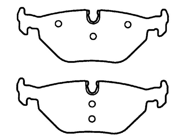Disc Brake Pad Set Raybestos Brakes ST77R1442T15