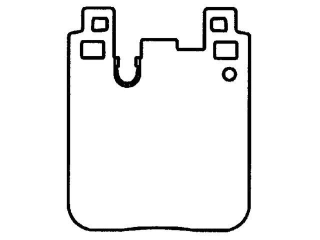 Disc Brake Pad Set Raybestos Brakes ST77R1656T16