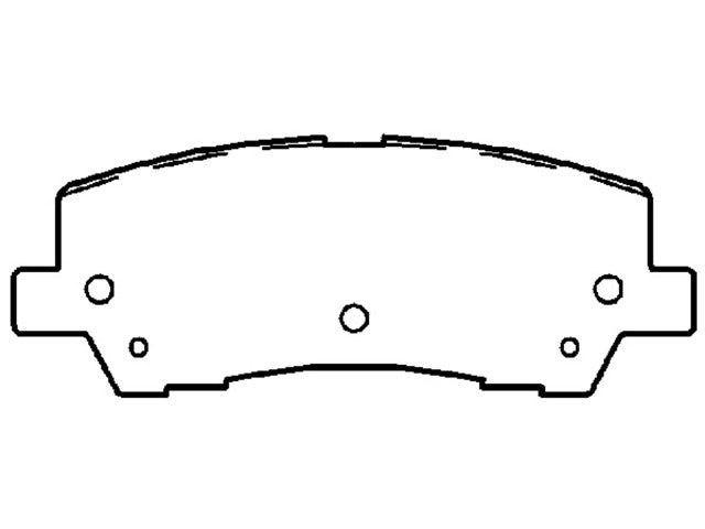 Disc Brake Pad Set Raybestos Brakes ST77R1793T16