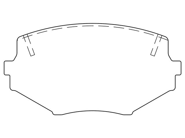 Disc Brake Pad Set Raybestos Brakes ST77R635T13
