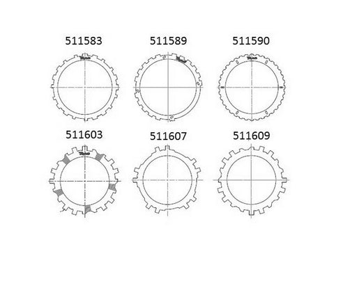 Transmission Clutch Kit Raybestos Powertrain STMGM14
