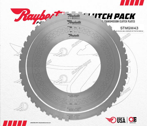 Transmission Clutch Kit Raybestos Powertrain STMGM43