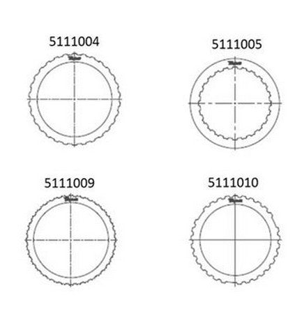 Transmission Clutch Kit Raybestos Powertrain STMZF19