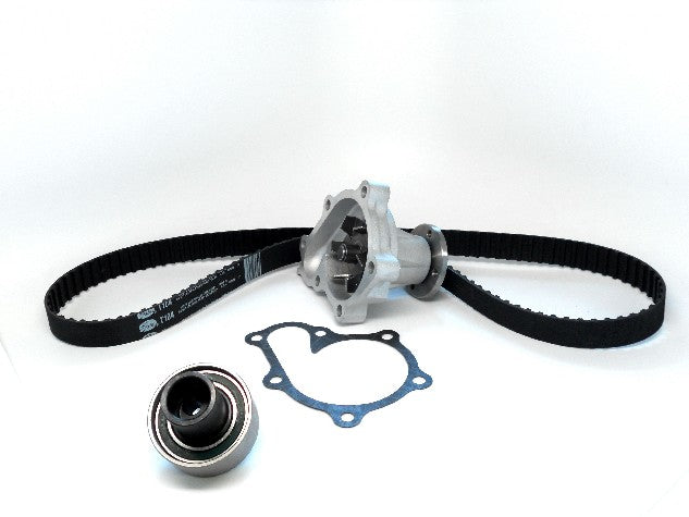 Engine Timing Belt Kit with Water Pump Gates TCKWP104A