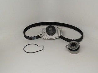 Engine Timing Belt Kit with Water Pump Gates TCKWP161