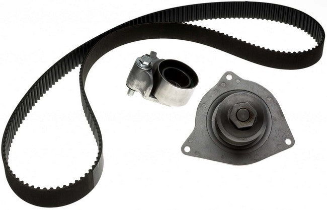 Engine Timing Belt Kit with Water Pump Gates TCKWP219