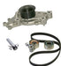 Engine Timing Belt Kit with Water Pump Gates TCKWP257