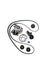Engine Timing Belt Kit with Water Pump Gates TCKWP328A